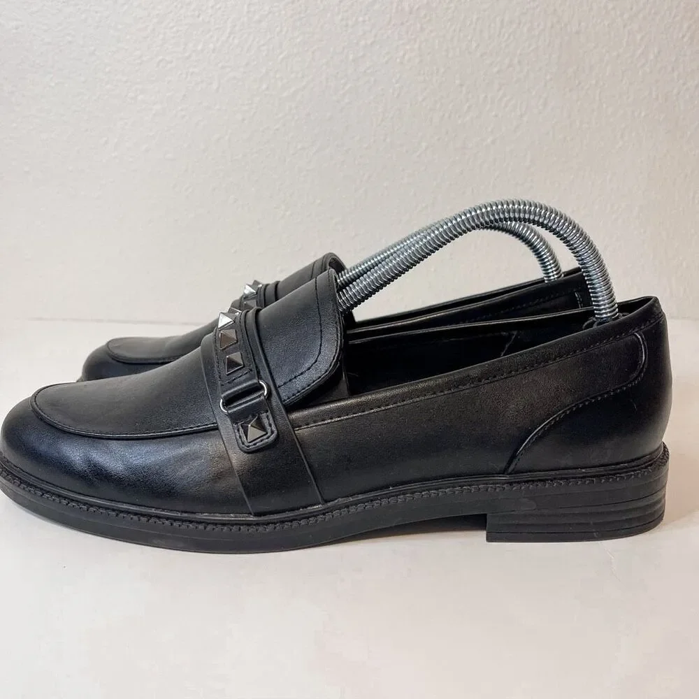 Marc Fisher‎ Cancia Studded Loafer Size 10